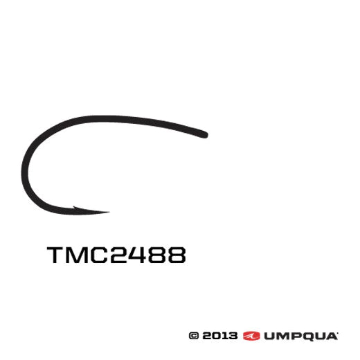 FLY ANGLER DISTRIBUTORS Tiemco TMC 2488 Nymph Fly Hook