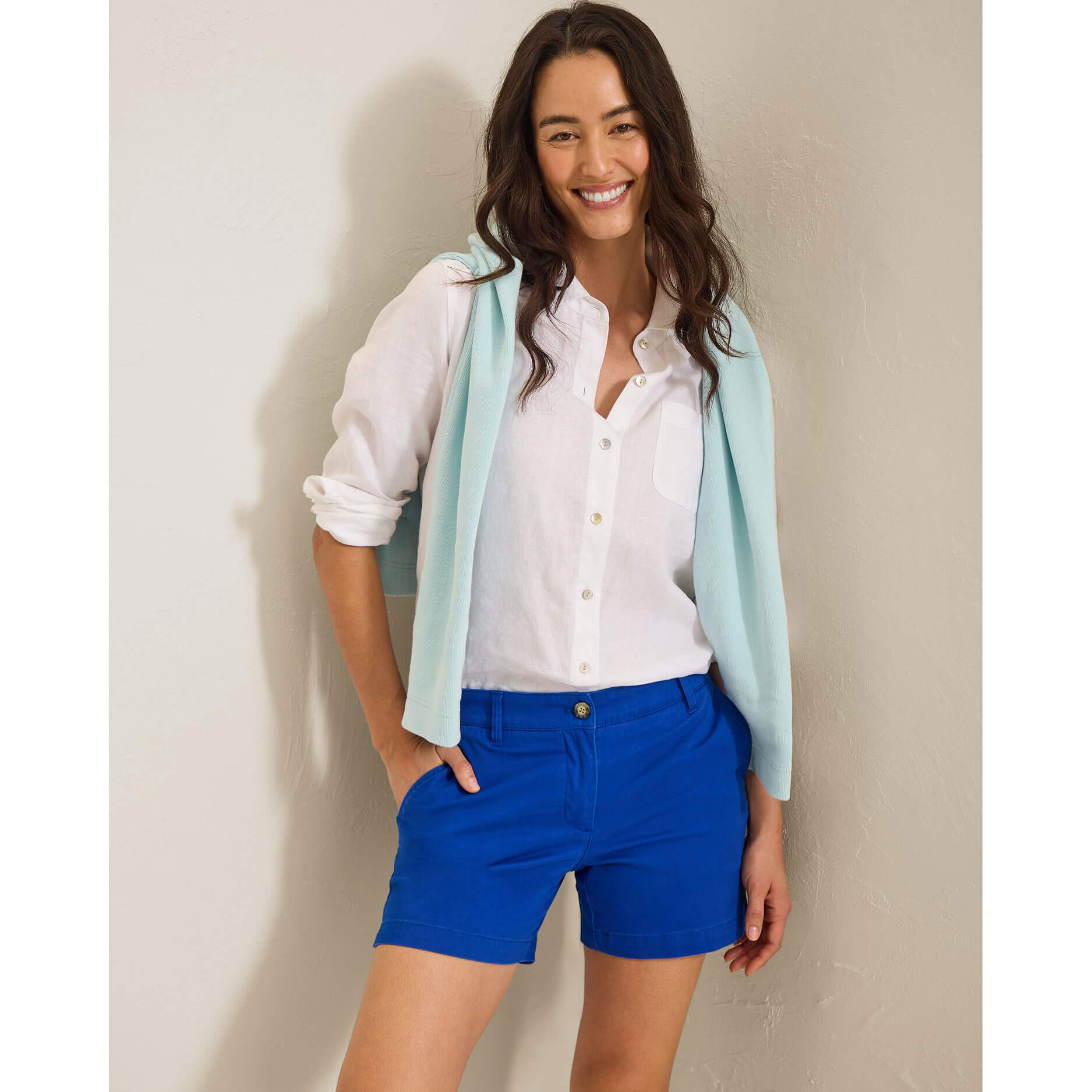 TOMMY BAHAMA WOMENS Tommy Bahama Women's 5 Inch Boracay Shorts   Cobalt Haze*