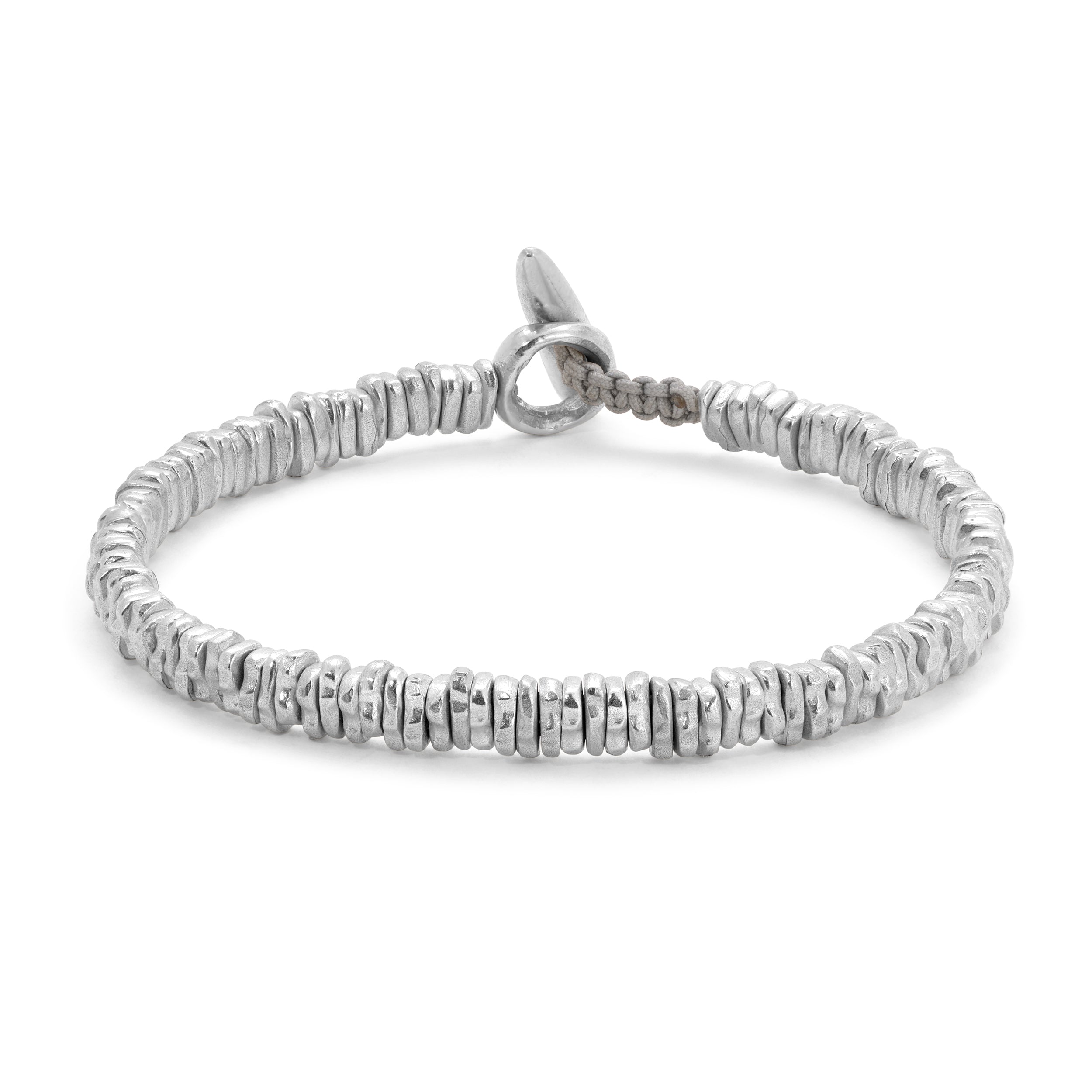 MAOR Meander Bracelet   Small Scale   Sterling Silver