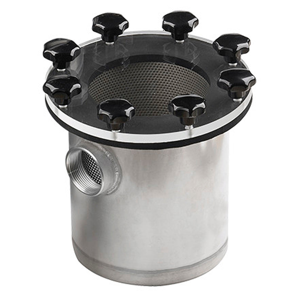 Vetus Strainer Type 525 with G1 1/2 Connections (Stainless Steel)