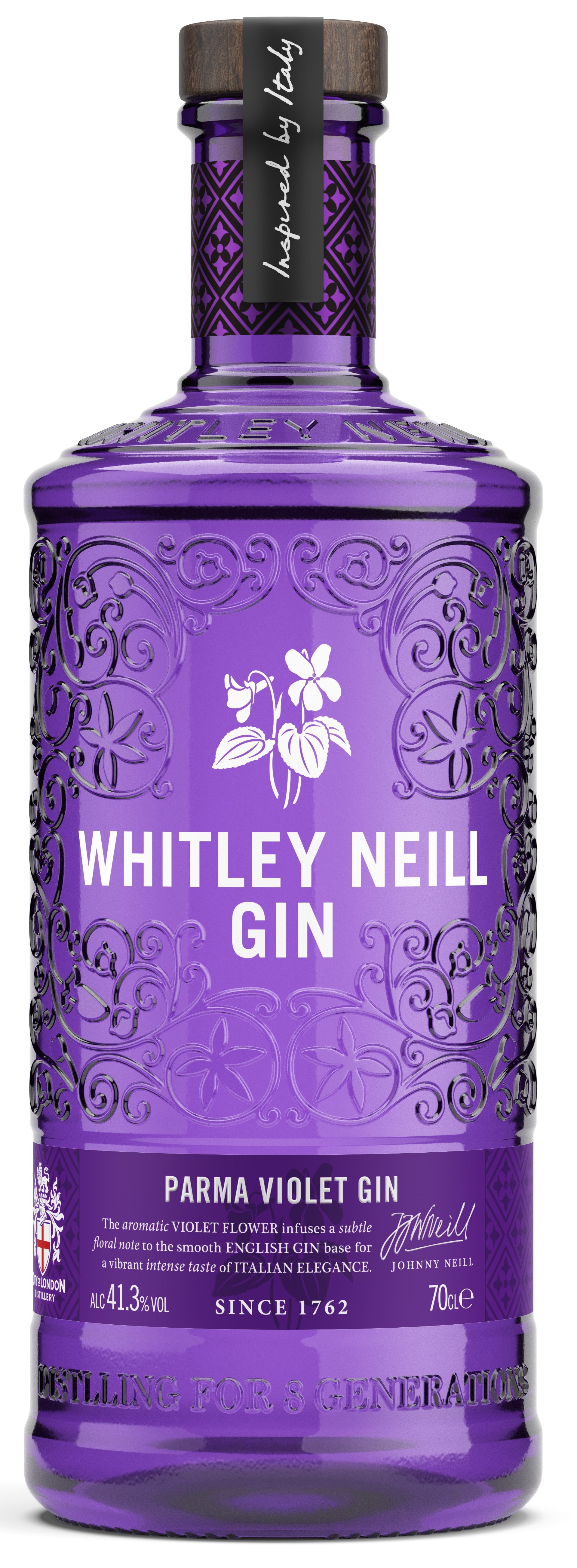 CITY OF LONDON DISTILLERY Whitley Neill Parma Violet Gin 70cl