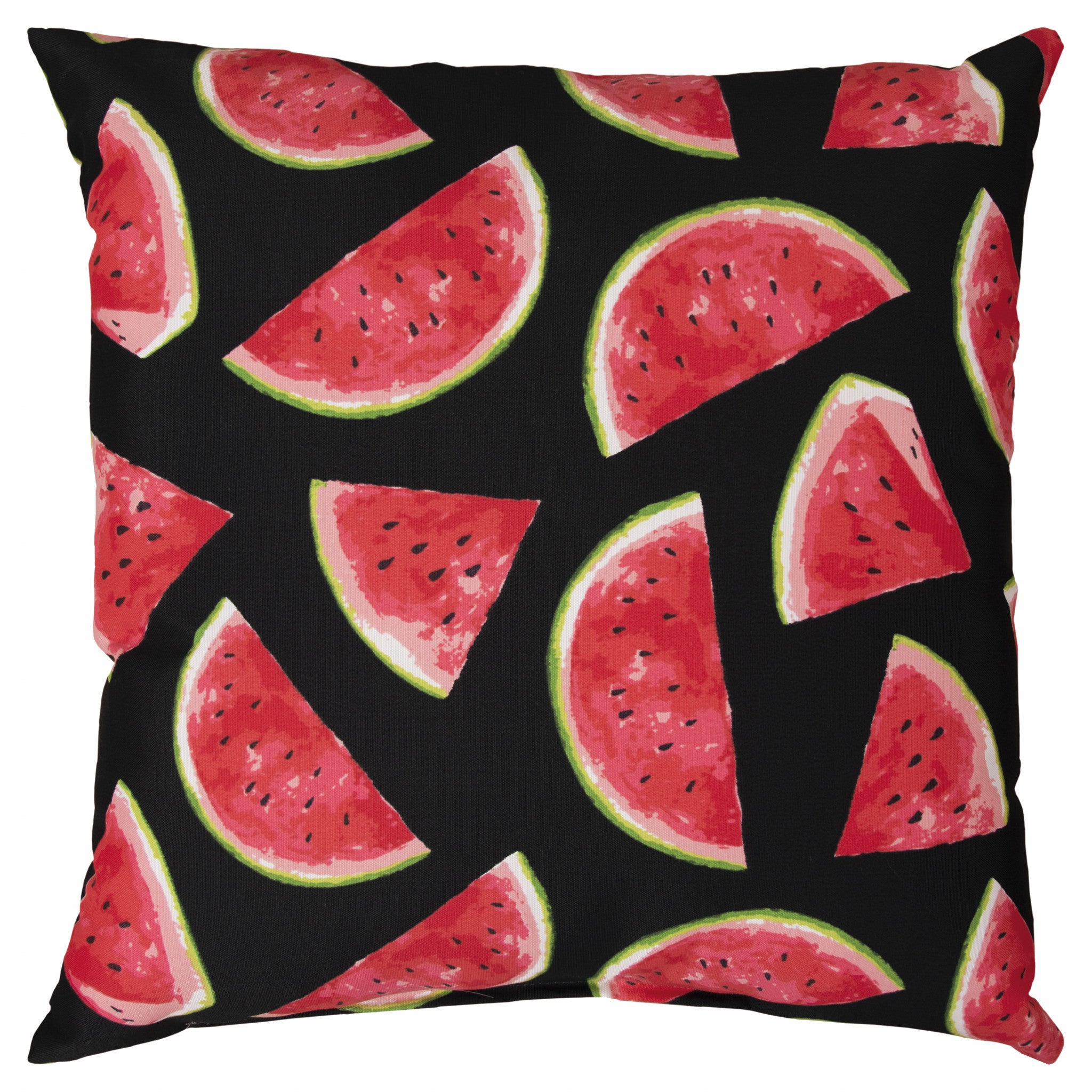 2736 Set of Two 22" X 22" Red Indoor Outdoor Throw Pillow Cover & Insert
