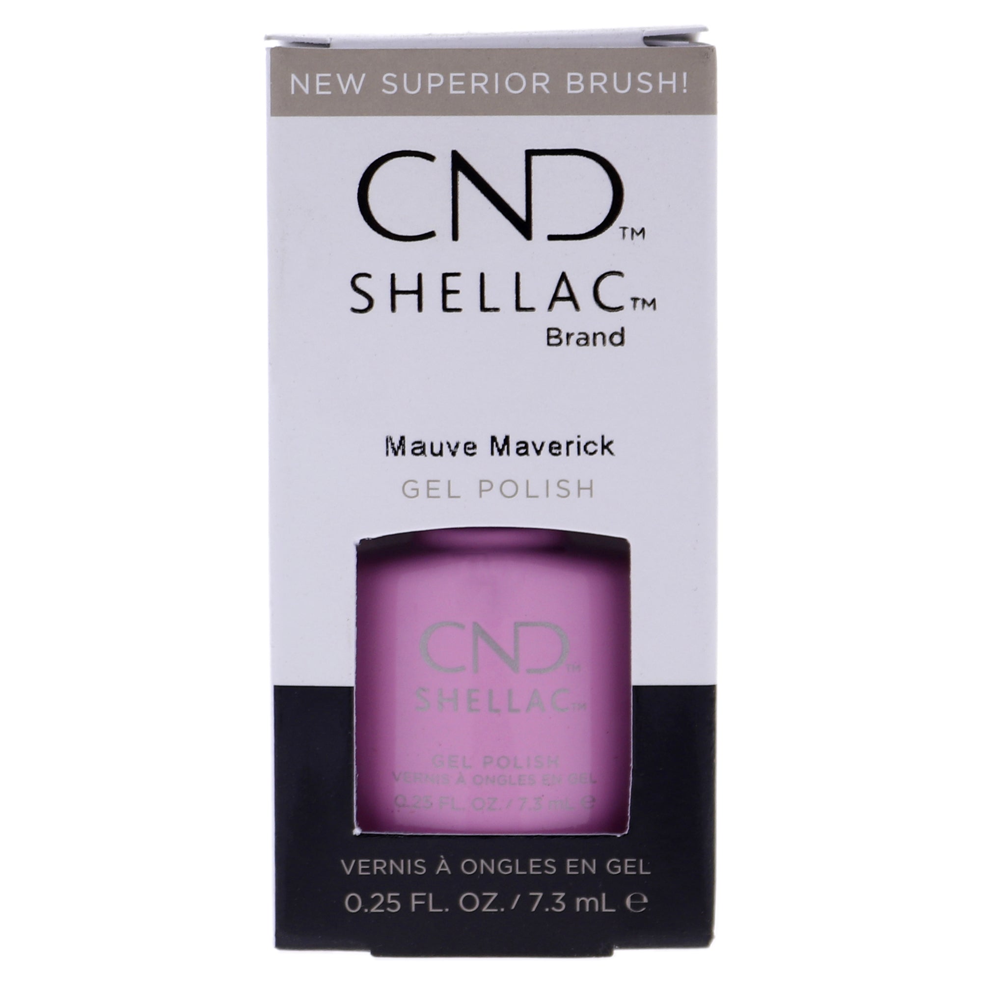 2281 Shellac Nail Color   Mauve Maverick by CND for Women   0.25 oz Nail Polish