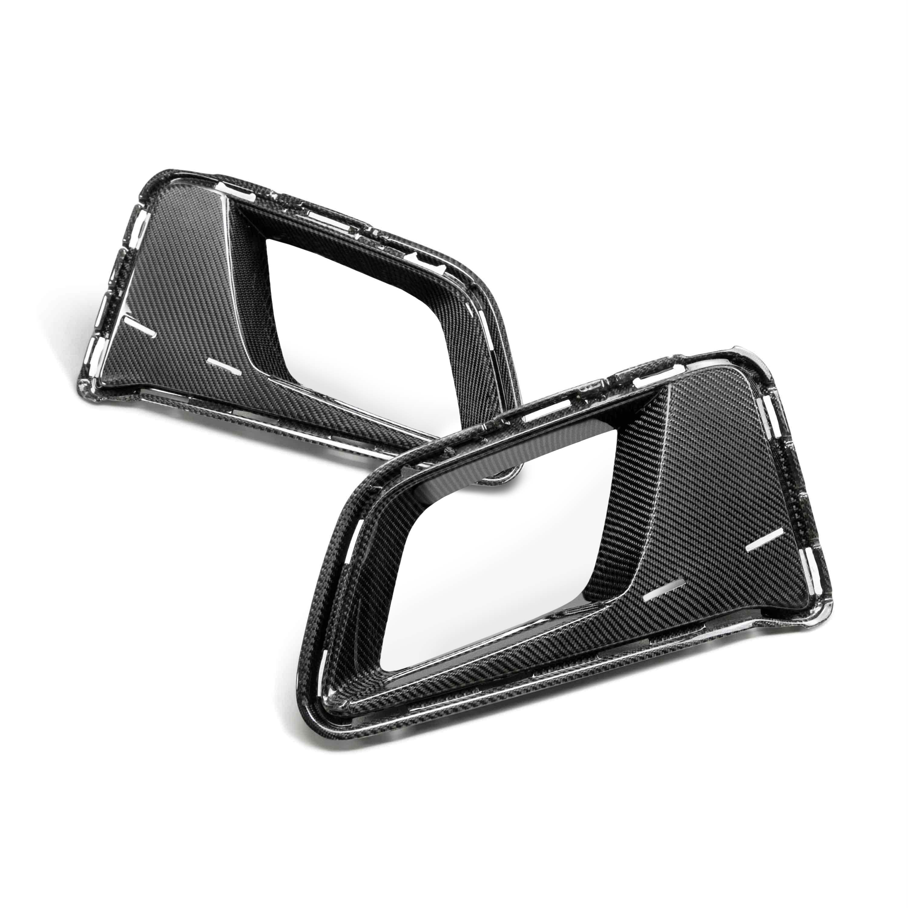 Anderson Composites 2017 2024 Chevrolet Camaro 1LE Carbon Fiber Type LE Air Duct Bezels