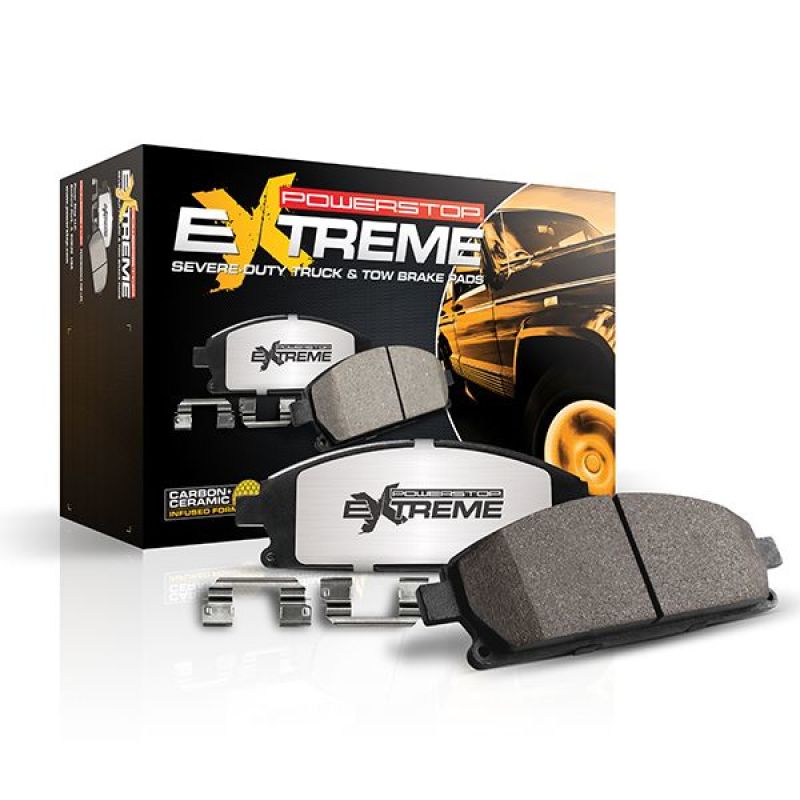 POWERSTOP Power Stop 2021 GMC Acadia Rear Z36 Truck & Tow Brake Pads w/Hardware