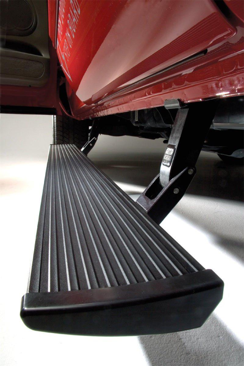 AMP Research 2014 2017 Chevy Silverado 1500 Double/Crew Cab PowerStep Plug N Play   Black