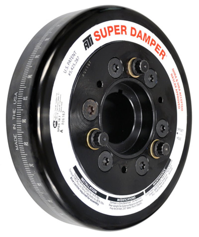 ATI Damper   7.074in   Aluminum   2020+ Supra / 2019+ Z4   B58   Dry Sump   6 Groove