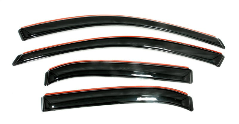 AVS 16 21 Mazda CX 3 Ventvisor In Channel Front & Rear Window Deflectors 4pc   Smoke