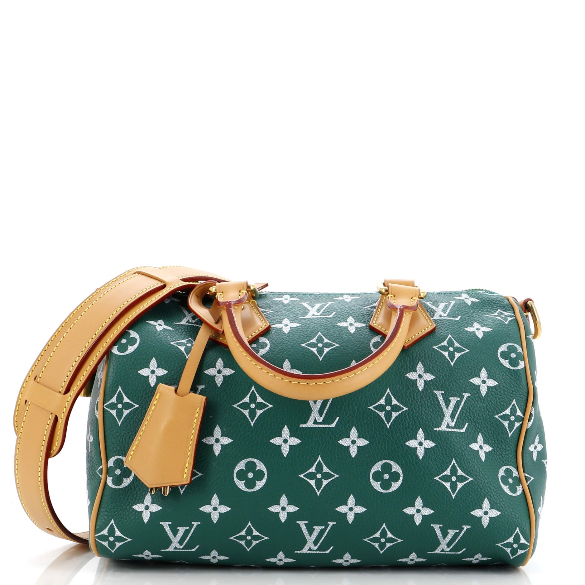 2860 Speedy P9 Bandouliere Bag Monogram Leather 25