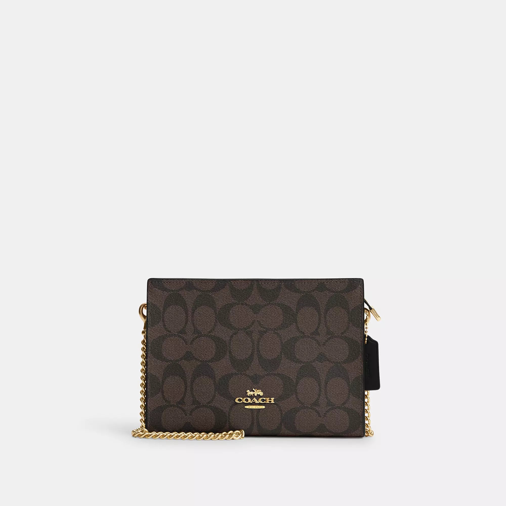 2037 Coach Outlet Slim Crossbody In Signature Canvas