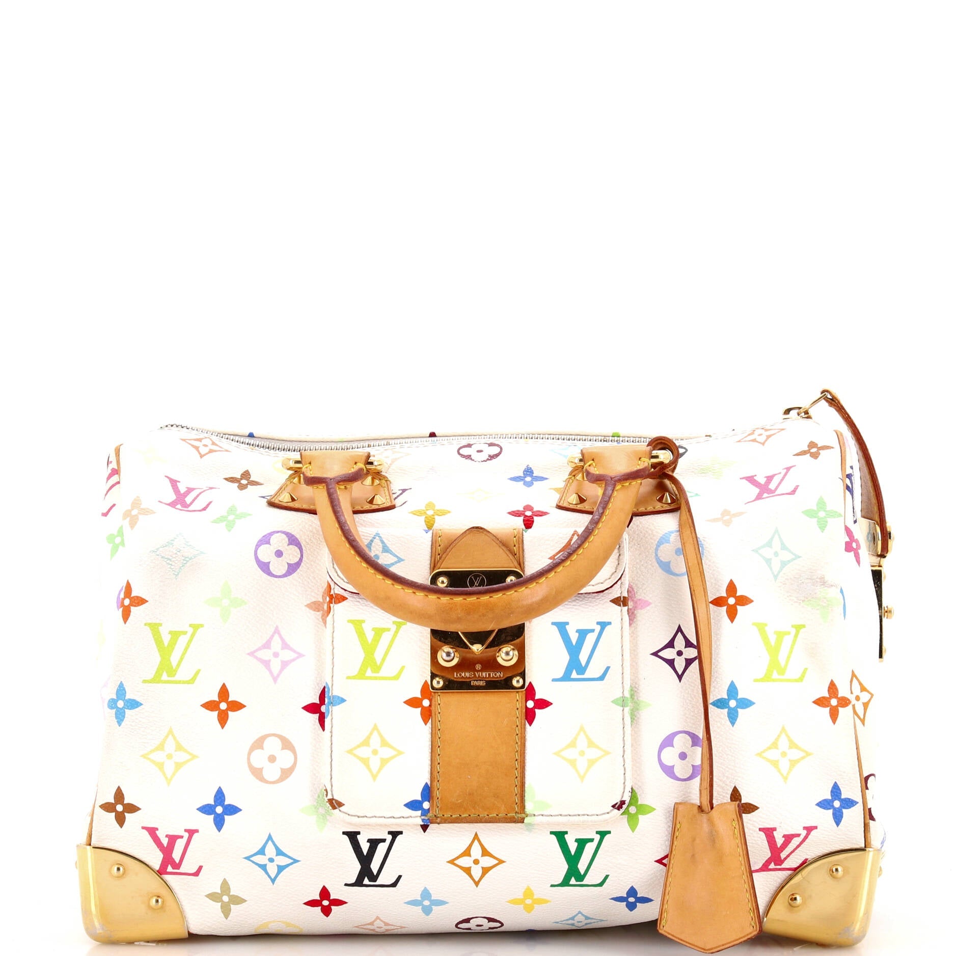 2860 Speedy Handbag Monogram Multicolor 30