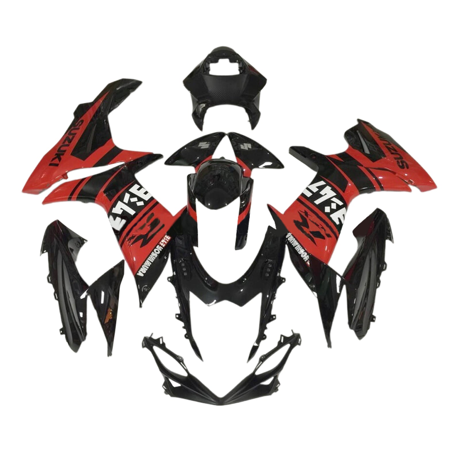 VIPIH Amotopart  Suzuki GSXR 600/750 2011 2024 K11 Fairing Kit Bodywork Plastic ABS