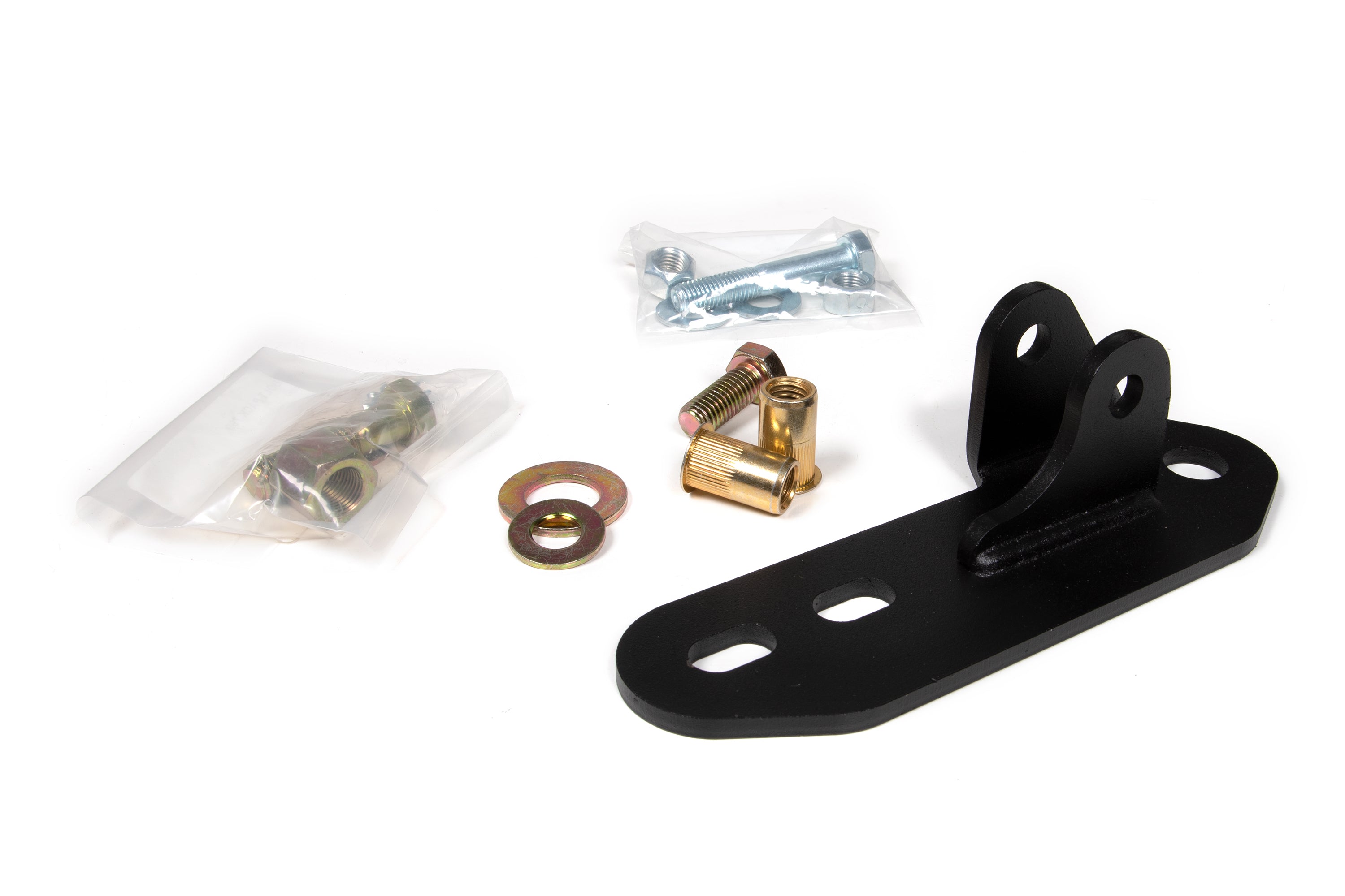 BDS Single Steering Stabilizer Mounting Kit   w/o Factory Mount for 2016 2024 Chevy Silverado + GMC Sierra 2500HD / 3500HD
