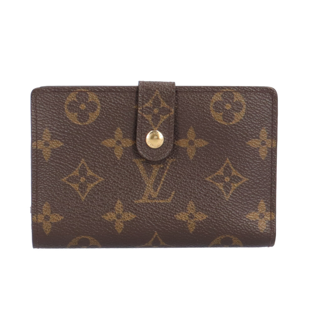 K GOLD INTERNATIONAL LOUIS VUITTON ルイヴィトン ポルトモネ・ビエヴィエノワ モノグラム 二つ折り財布 モノグラムキャンバス ユニセックス 中古