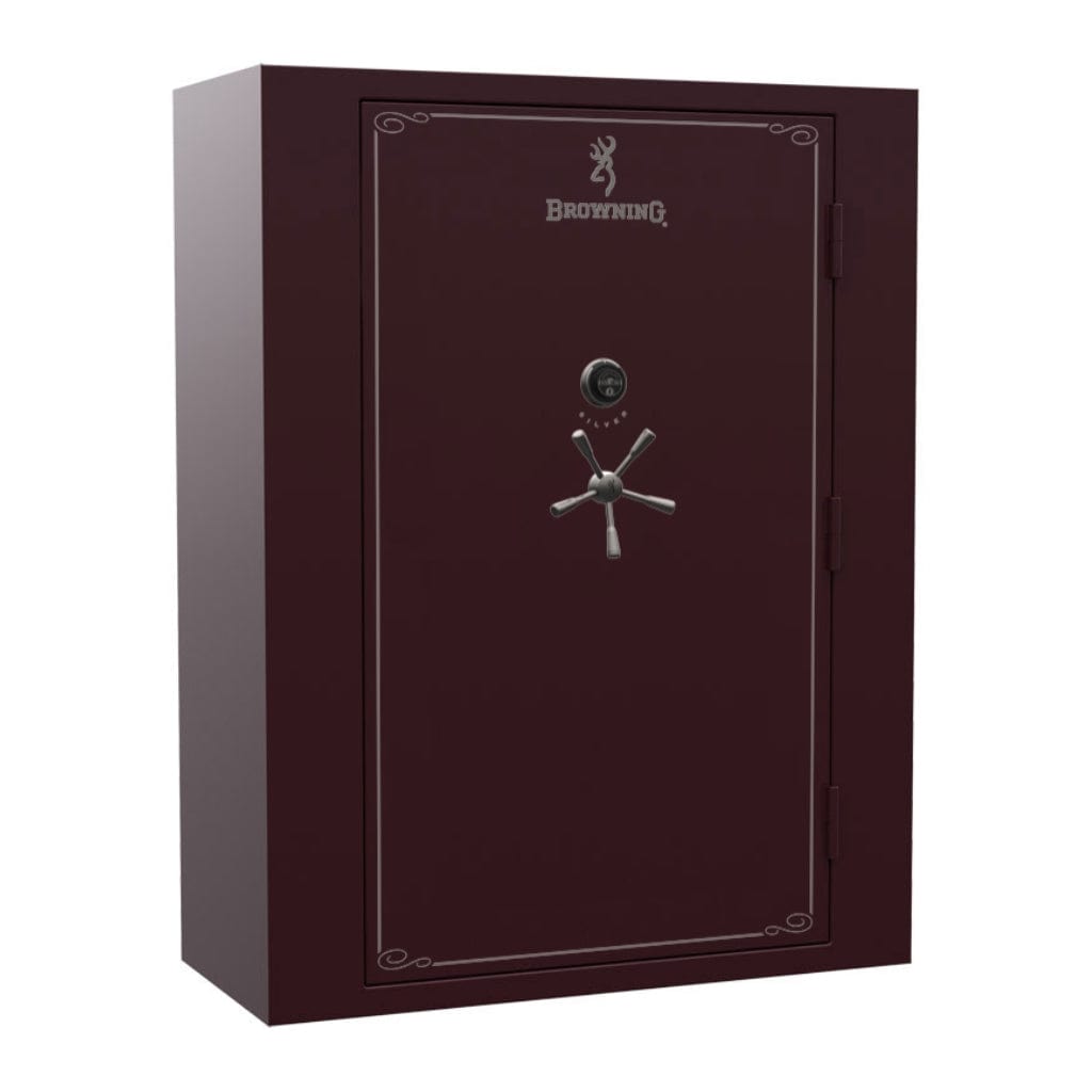 Browning SR65T Silver Series Gun Safe UL RSC Rated 65 Long Gun Capacity 100 Minute Fire Rated at 1680°F