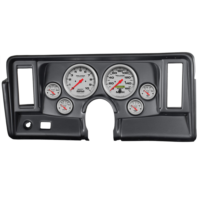 Autometer Ultra Lite 69 76 Nova Dash Kit 6pc Tach / MPH / Fuel / Oil / WTMP / Volt