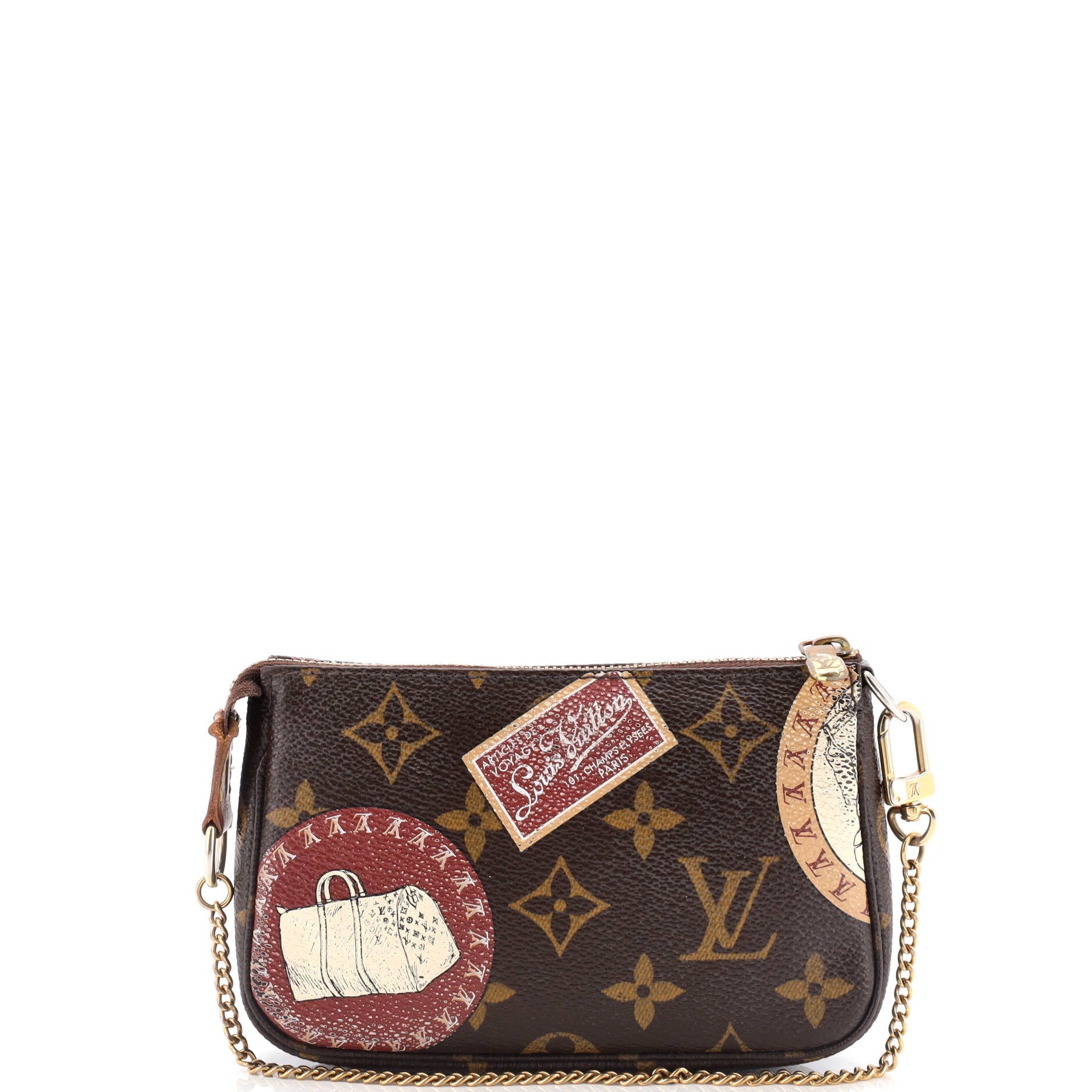 2860 Pochette Accessoires Limited Edition Monogram Canvas Mini