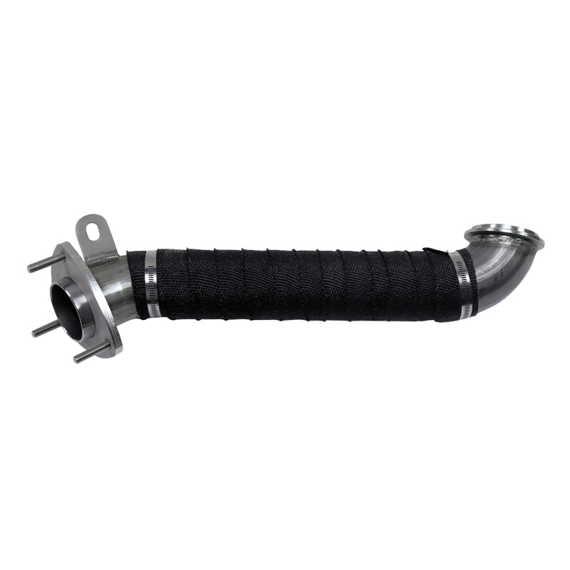 Wehrli 15.5 16 Chevrolet 6.6L LML Duramax 3in Stainless Down Pipe (3 Bolt Flange)
