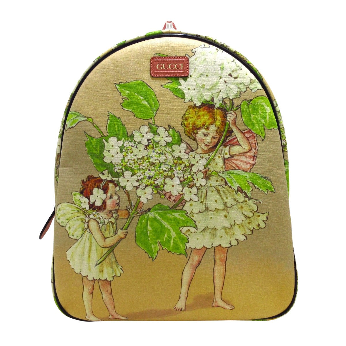 2275 Gucci Children's Canvas Backpack Bag (Pre Owned)