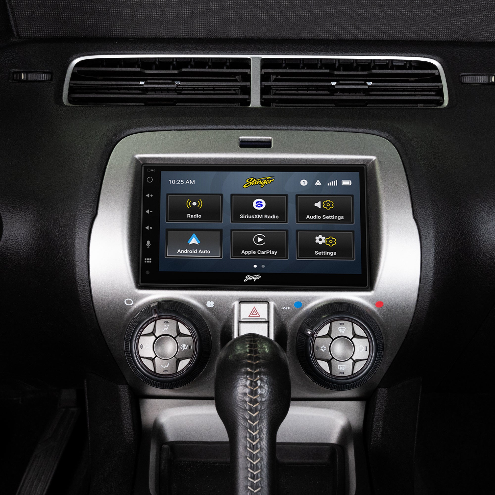 STINGER OFF ROAD Chevy Camaro (2010 2015) Stinger 6.8" Double DIN Radio Kit