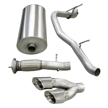 CORSA PERFORMANCE Corsa 07 10 Cadillac Escalade 6.2L V8 Polished Sport Cat Back Exhaust