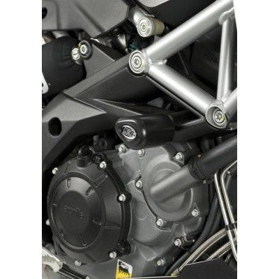 R&G Racing Black Aero Style Crash Protectors For 2013 2018 Aprilia Caponord 1200
