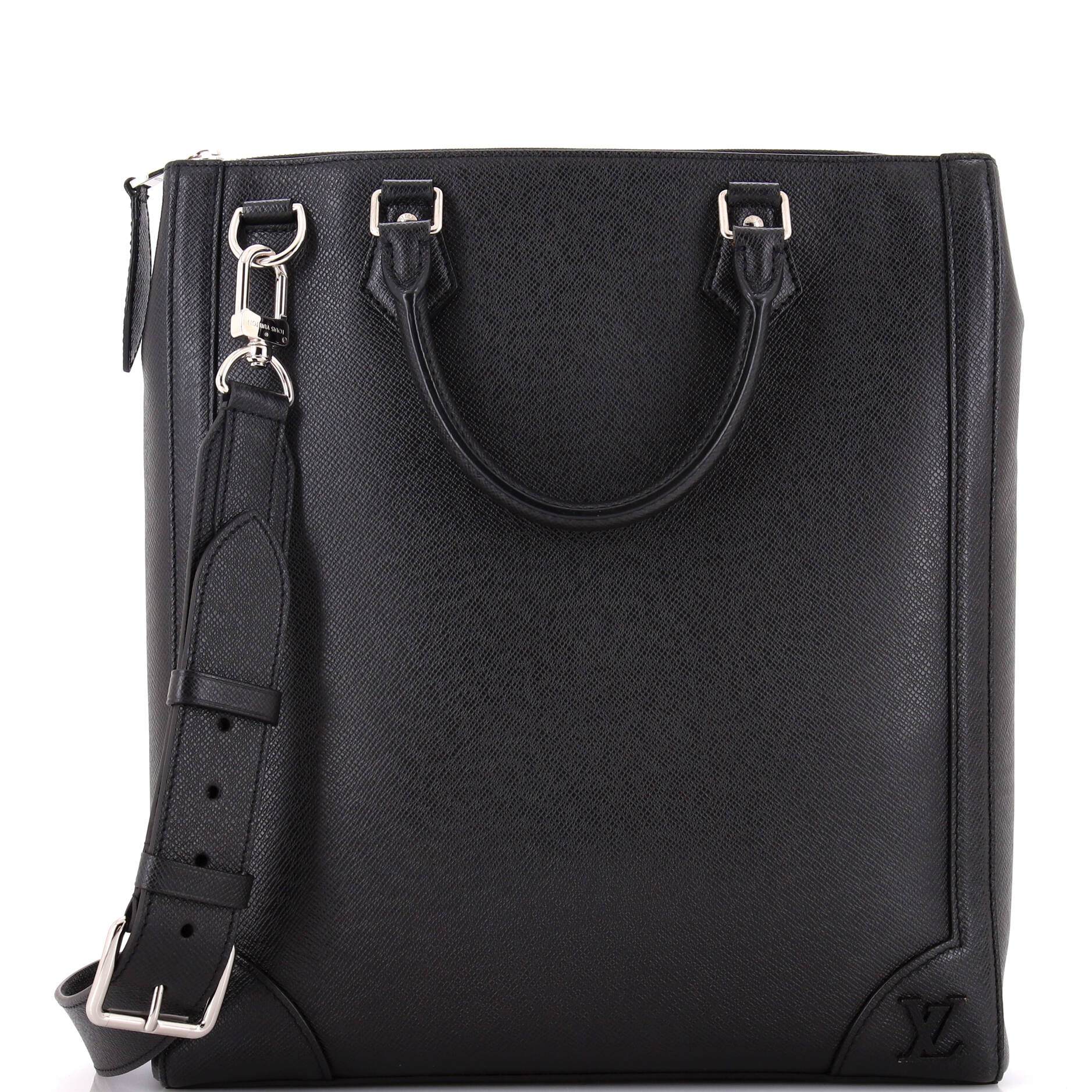 2860 Vertical Tote Taiga Leather