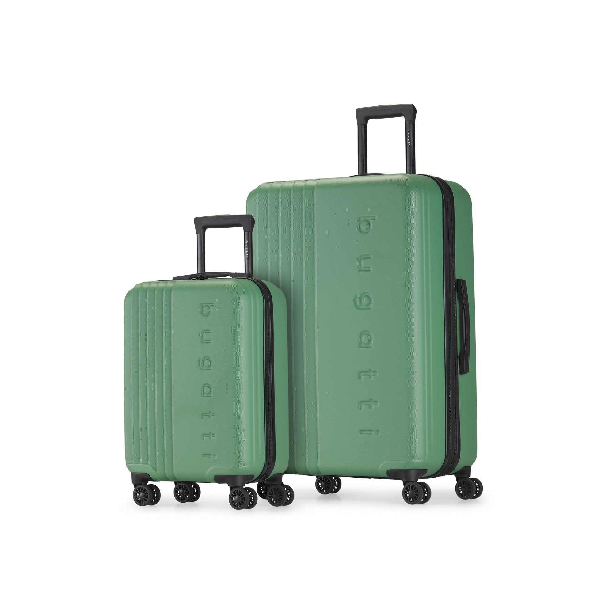 2600 Bugatti   The Classic 2 Piece Hardside Luggage Set with Expansion