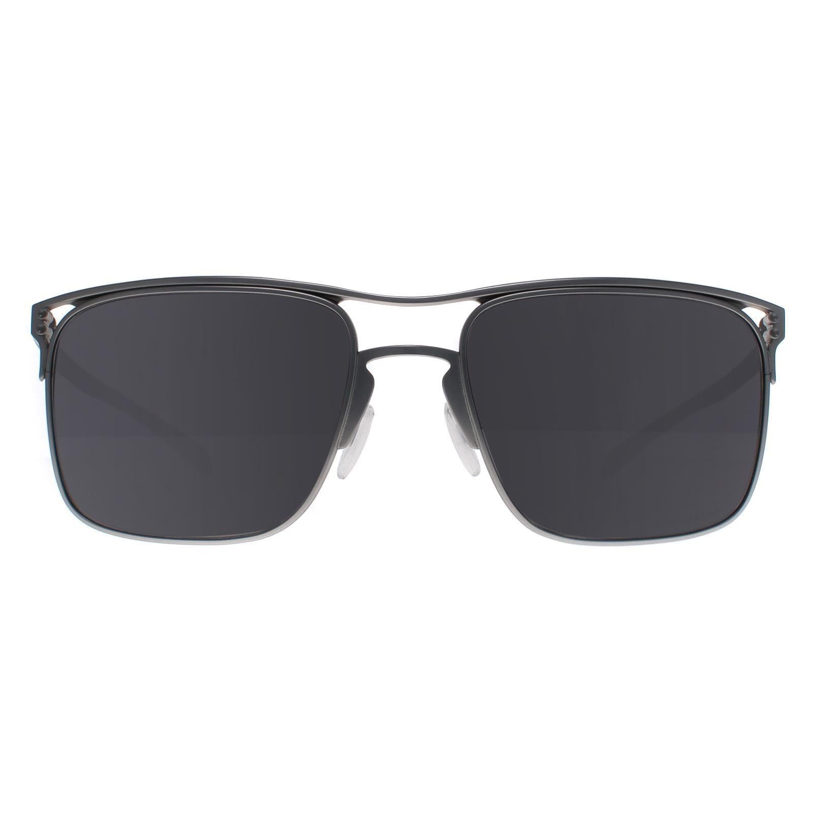 Oakley Sunglasses Holbrook TI OO6048 01 Satin Chrome Prizm Black