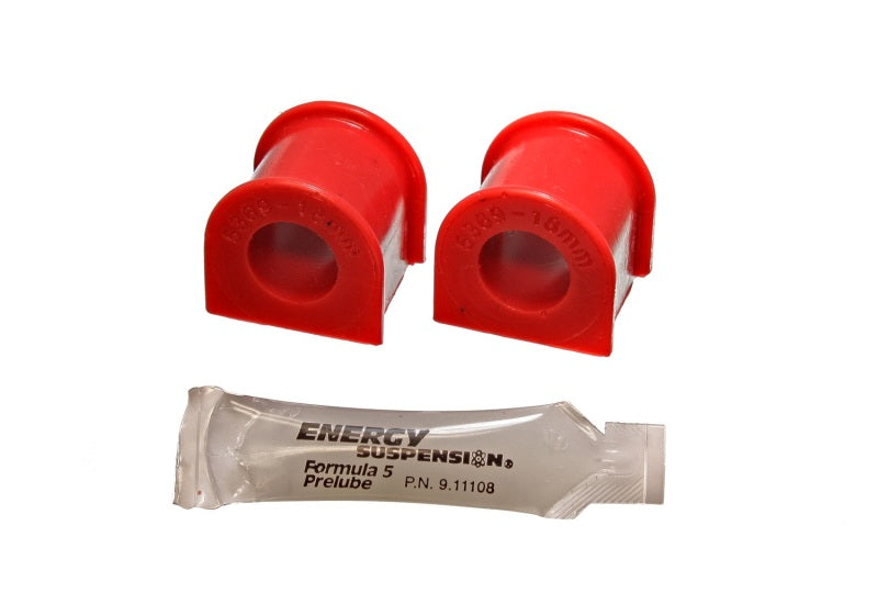 Energy Suspension 88 91 Honda Civic/CRX Red 18mm Front Sway Bar Bushings