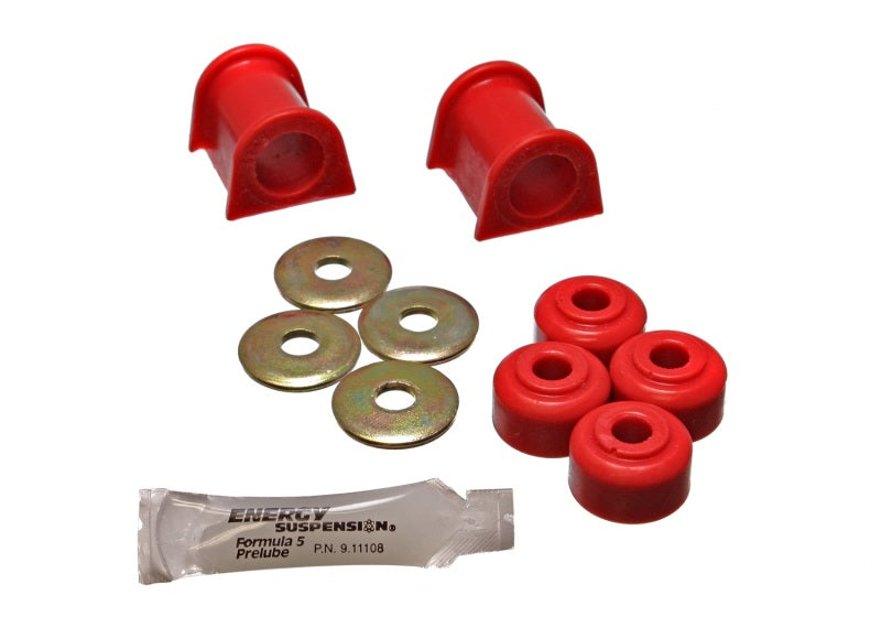 Energy Suspension 90 94 Mitsubishi Eclipse AWD Red 20mm Front Sway Bar Bushings (Sway bar end link b