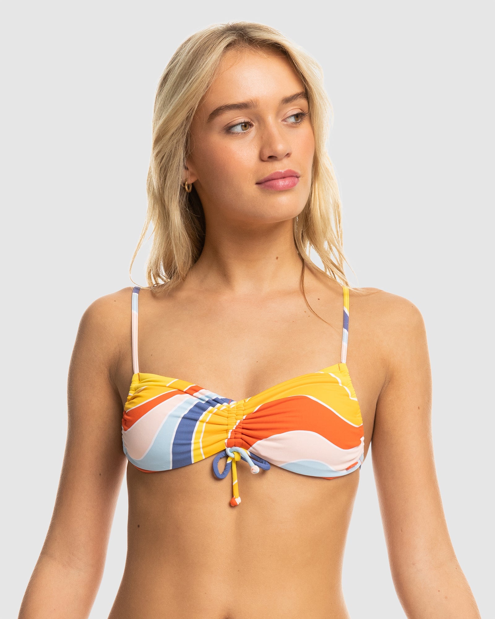 ROXY Womens Palm Cruz Bralette Bikini Top