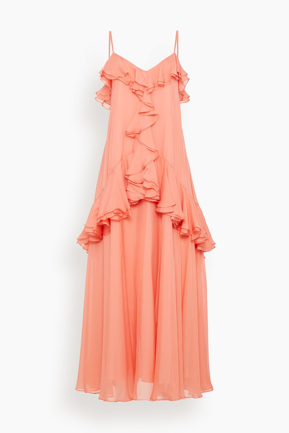 DELPHINE Lucy Dress in Guava