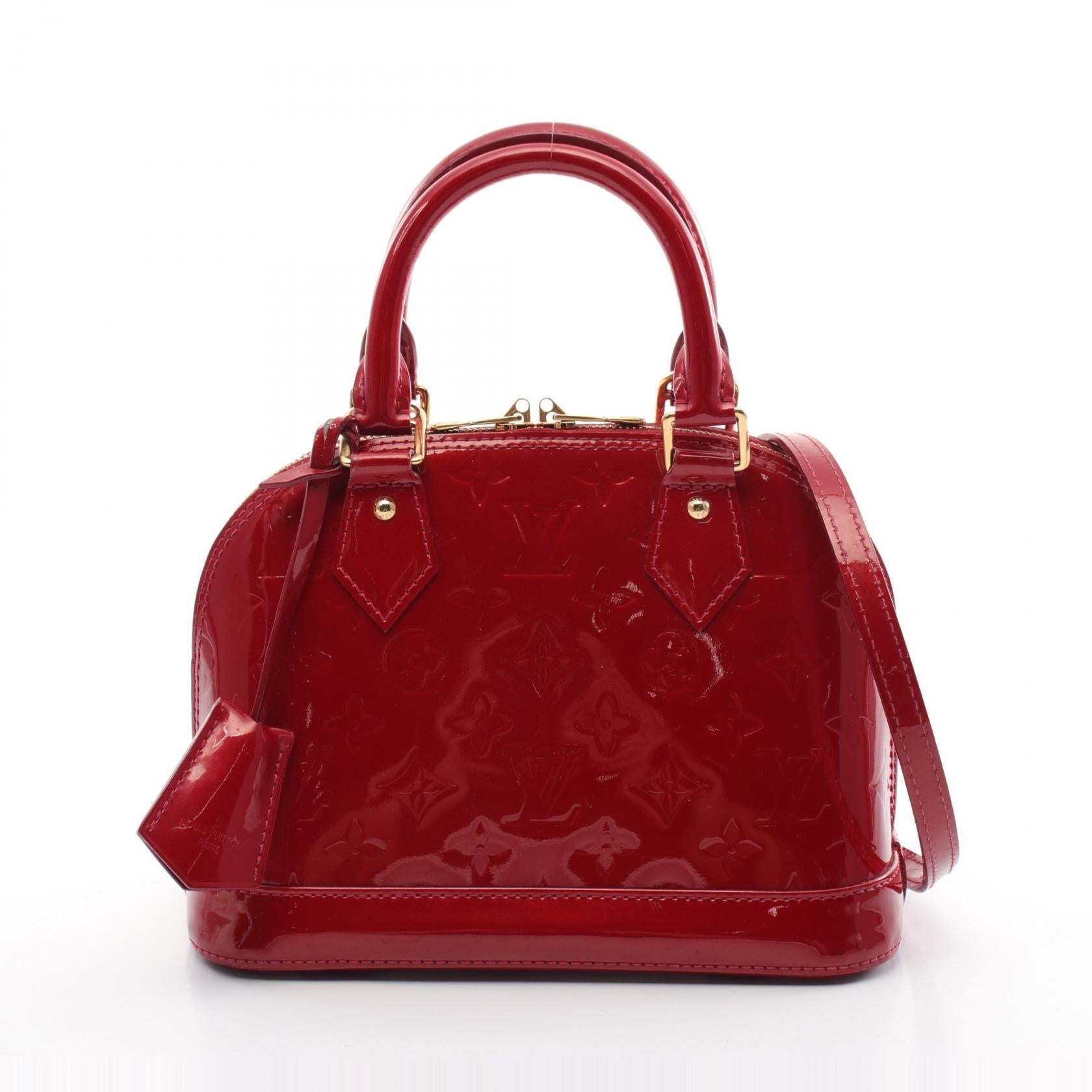 2604 Louis Vuitton Vernis Alma BB Monogram Handbag