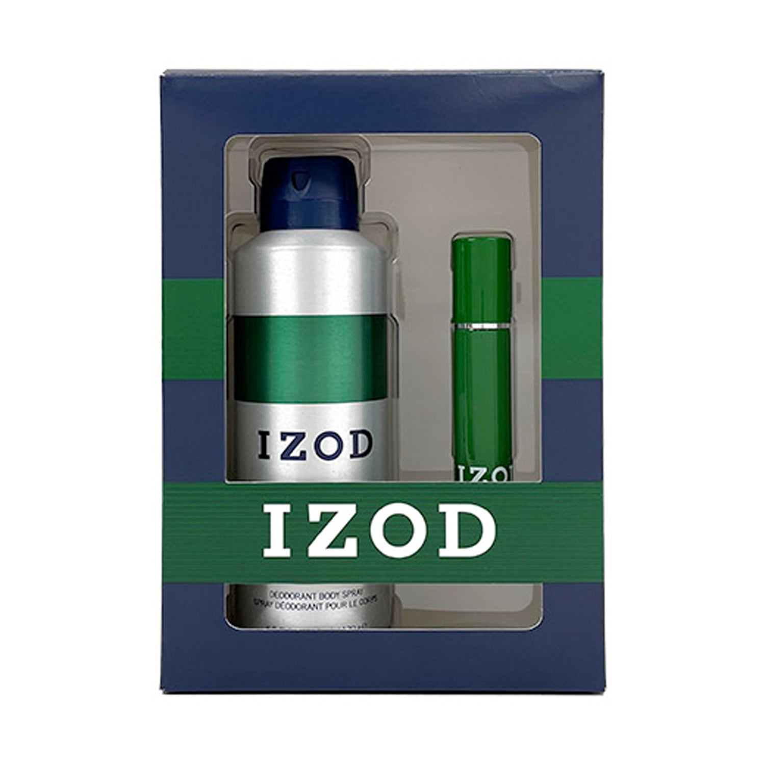 2179 Izod Green Deo Collection Gift Set .5 Oz EDT & 6.8 Oz Body Spray