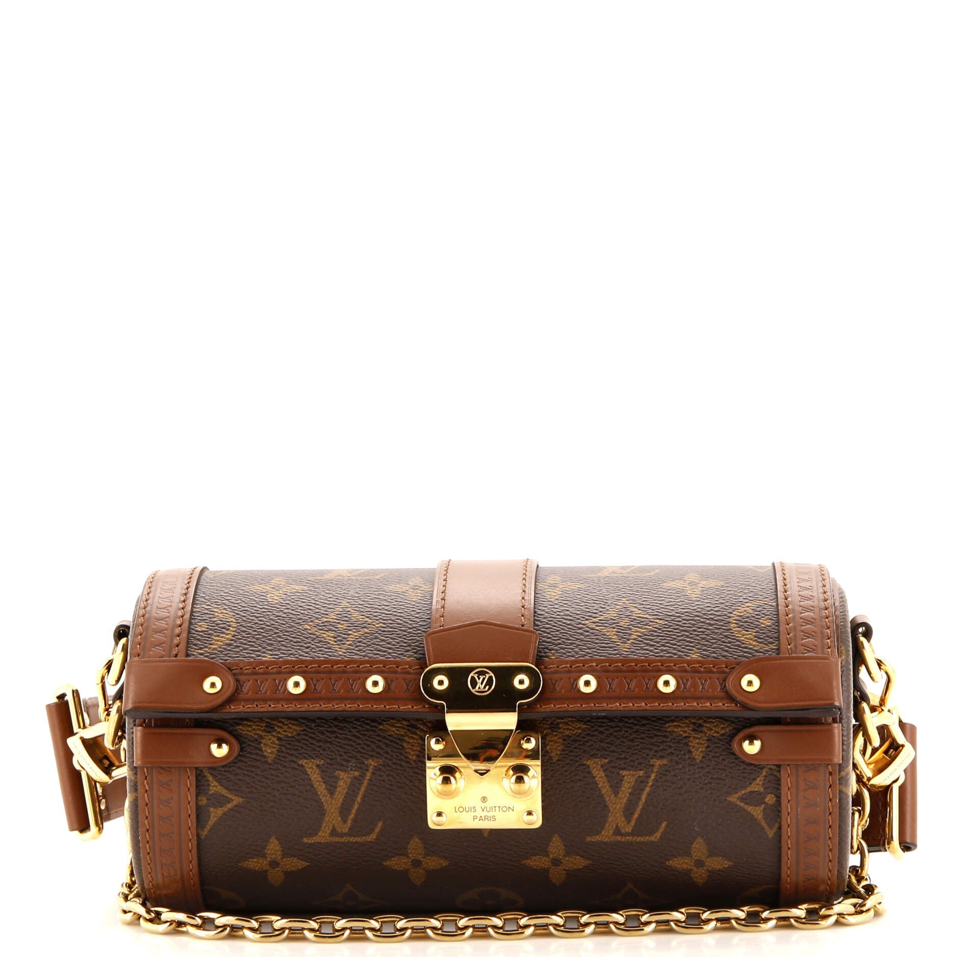 2860 Papillon Trunk Bag Monogram Canvas