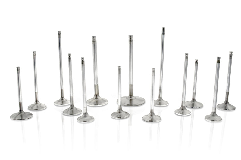 Ferrea BMW N54 31.5mm 4.97mm 106.8mm 24 Deg Taper Flo Stk Trpl Grv Comp Plus Int Valve   Set of 12