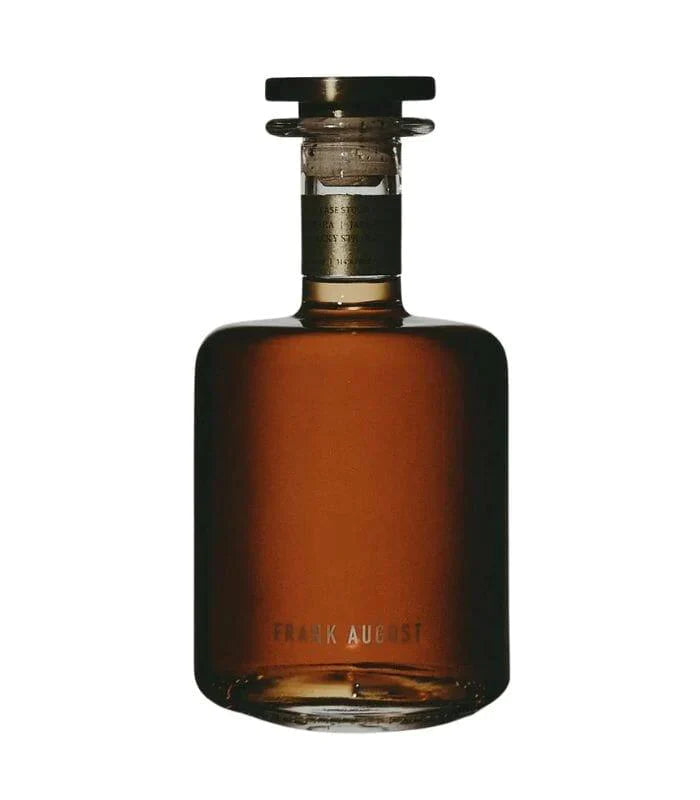 FRANK AUGUST WHISKEY Frank August Case Study: 01 Mizunara Japanese Oak Bourbon Whiskey 750mL