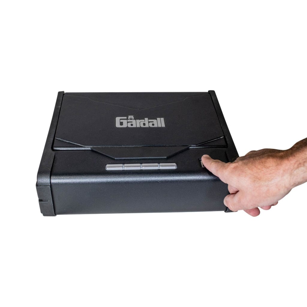 Gardall PS96 B BE Pistol Safe Biometric Fingerprint Lock Convenient Handle Quality Steel Construction