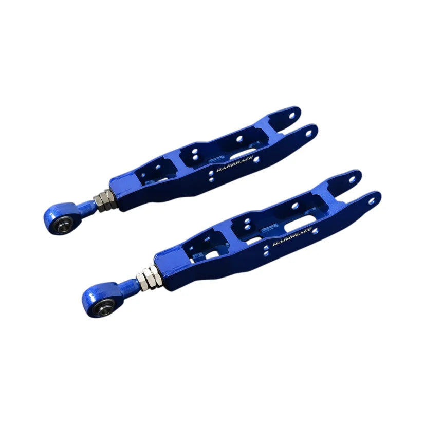 Hardrace Adjustable Gold Rear Lower Control Arms/Camber Kit With Spherical Bearings 2pc Set Subaru Impreza GRB Legacy BM BR BRZ Toyota GT86 08 16