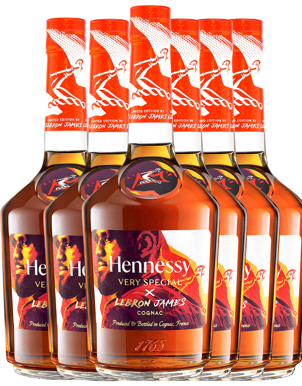 Hennessy x LeBron James Limited Cognac 6 Pack