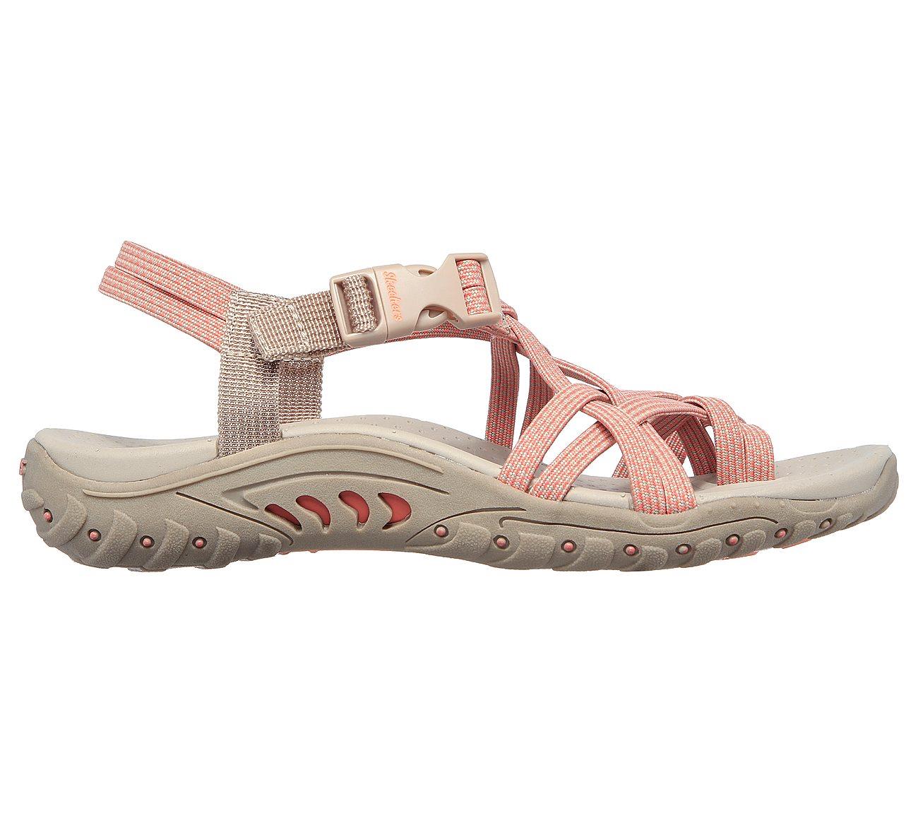 Skechers Womens Reggae Irie Mon Sandals Taupe 163013 TPCL