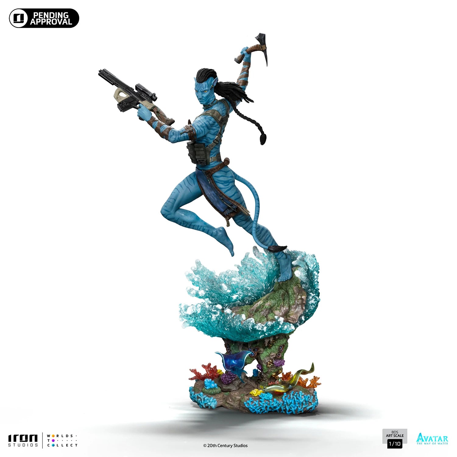 INFINITY COLLECTABLES Iron Studios Avatar The Way of Water Jake Sully 1/10 Art Scale Limited Edition Statue