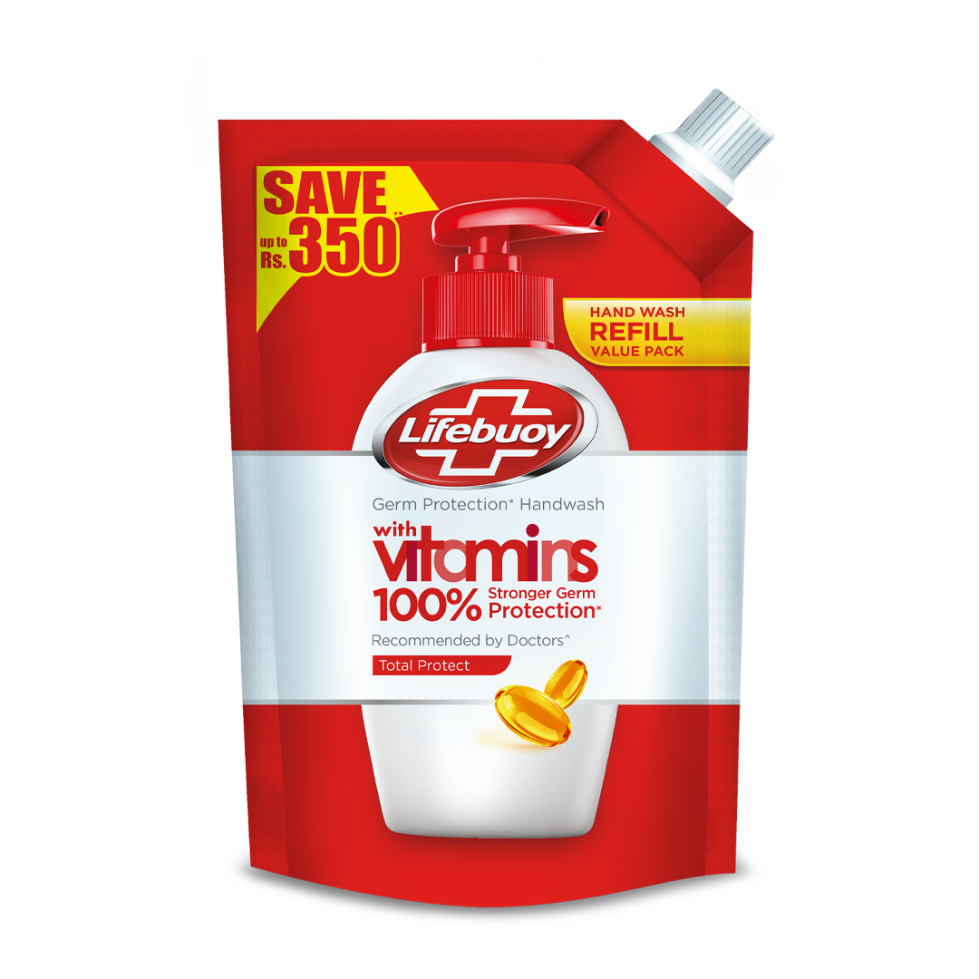 UNILEVER Lifebuoy Liquid Total Hand Wash   1000ML