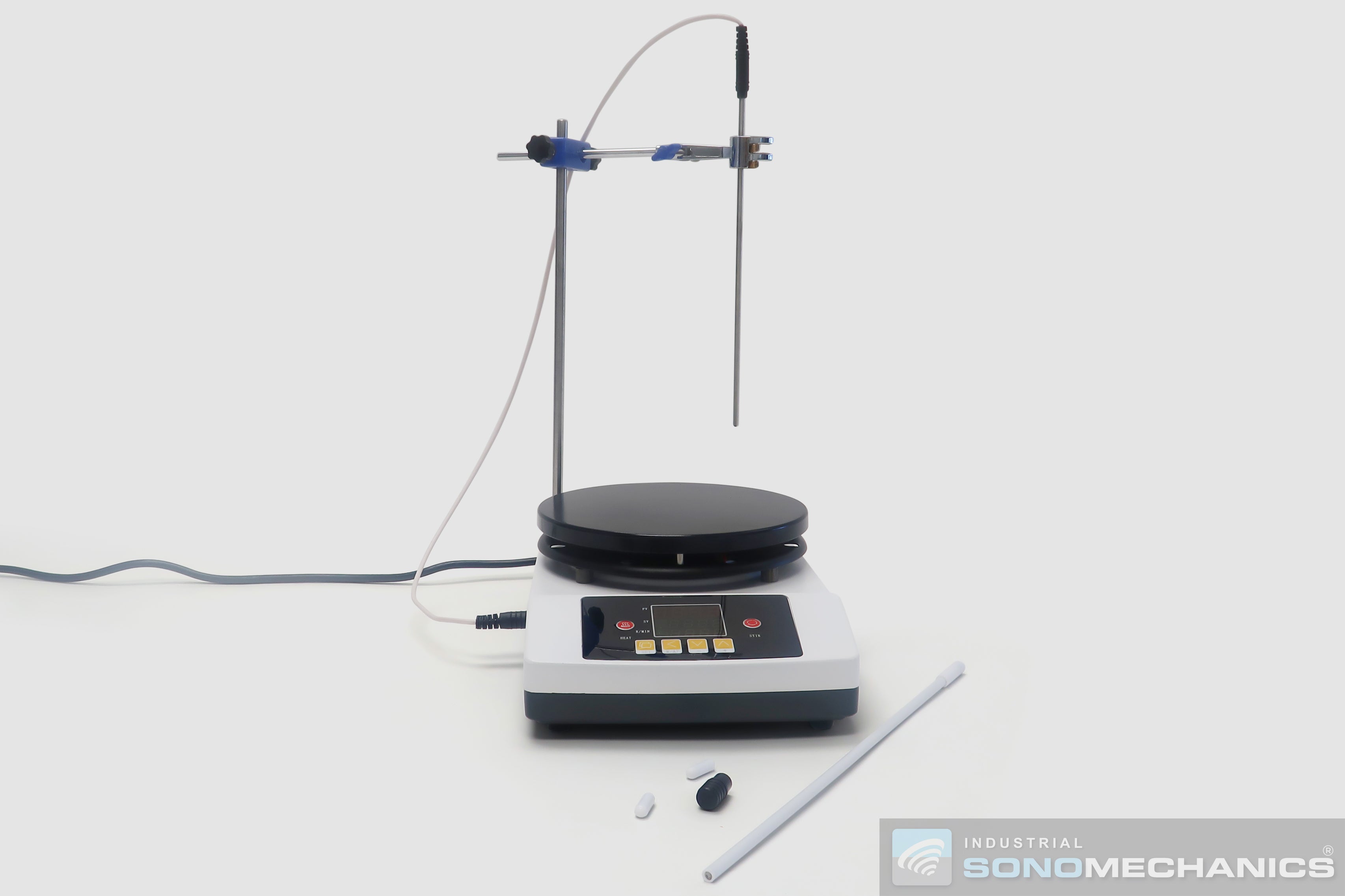 INDUSTRIAL SONOMECHANICS ONLINE STORE Large Capacity Magnetic Stirrer with Hotplate