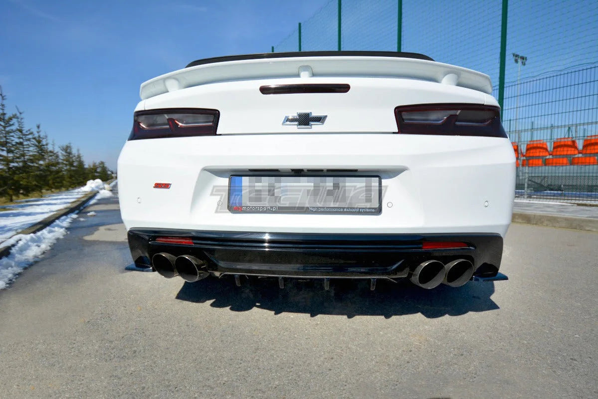 Maxton Design Rear Diffuser Chevrolet Camaro 6TH GEN. Phase i 2SS Coupe 2016 18