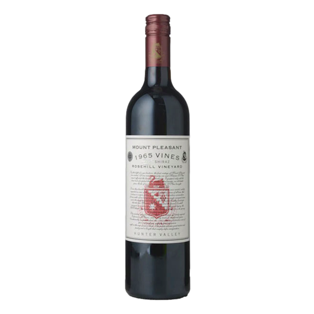 mount-pleasant-1965-vines-rosehill-shiraz_-hunter-valley_clipped_rev_1 MW COLLECTION Mount Pleasant 1965 Vines Rosehill Vineyard Shiraz 2018