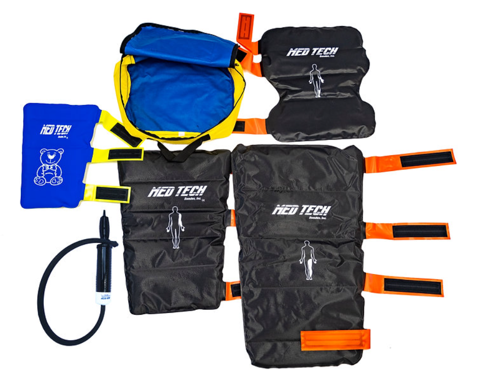 MED TECH SWEDEN Super Deluxe Extremity Vacuum Splint Set