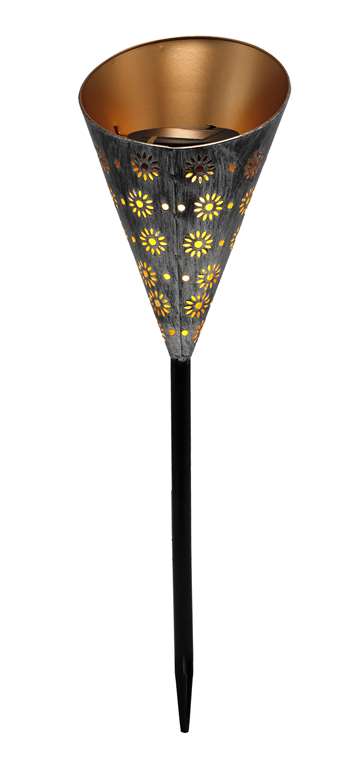 MyPatio Solar Stake Light LED 7 inch x 28 inch