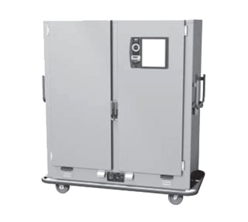 Metro MBQ 180DA Metror Heated Banquet Cabinet, (2) door, insulated (3) removable shelves holds u